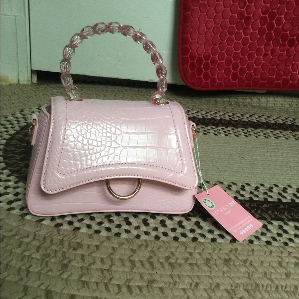 Skinny Dip pink crossbody